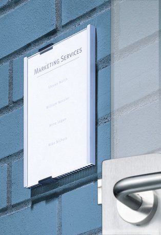 Durable Info Sign - Soporte Para Etiqueta - Apto