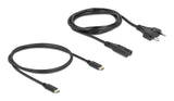 Usb Gan Cargador 3 X Usb Type-C Pd 3.1 Und 1 X Usb Typ-A Mit 145 W Inklusive Strom-Adapter Für Eu   Us   Uk