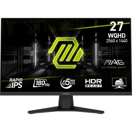 EAN 4711377278904 - MSI MAG 274QF pantalla para PC 68,6 cm (27") 2560 x 1440 Pixeles Wide Quad HD LCD Negro imagen 1