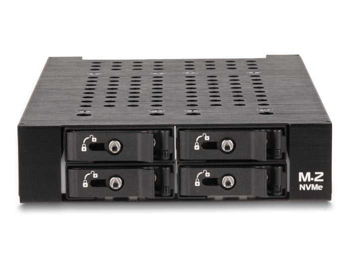 Delock 47072 Rack Móvil De 3.5" Para 4 X Ssd M.2 Nvme Con Conector Slim Sas Sff-8654 Delgado