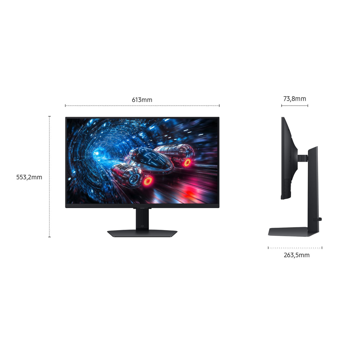 EAN 8806097672692 - Samsung G70F pantalla para PC 68,6 cm (27") 3840 x 2160 Pixeles 4K Ultra HD LCD Negro imagen 5