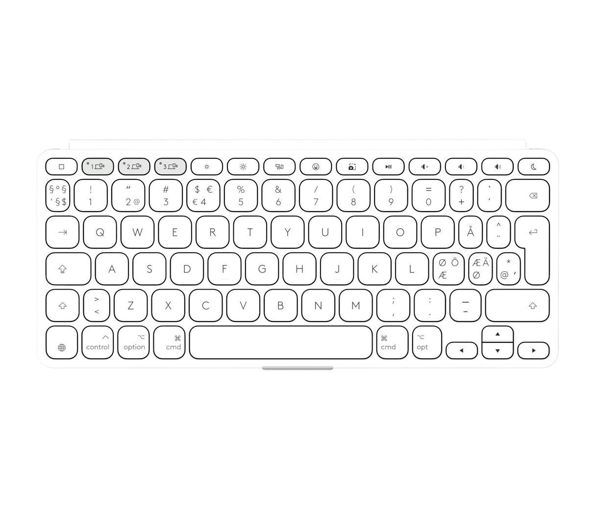 Logitech Keys-To-Go 2 - Teclado - Portátil