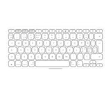 Logitech Keys-To-Go 2 - Teclado - Portátil