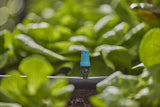 Boquilla Final Micro-Drip-System Gardena , 10 Piezas (Negro/Turquesa, Modelo 2023) 13306-20