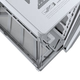 Asus Rog Cronox Gr801 Curve Tg Argb White Midi Tower Blanco