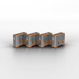 EAN 4002888404631 - Lindy 40463 bloqueador de puerto USB tipo A Naranja Acrilonitrilo butadieno estireno (ABS) 10 pieza(s) imagen 2