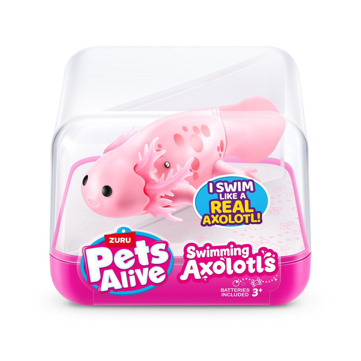 Zuru Pets Alive - Axolotls De Natación, Artículo Ordenado De Personajes, Una Figura 9556uq1