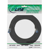 Inline® Cable De Red S/Ftp Pimf Cat.6a Halogen Free 500mhz Negro 5m