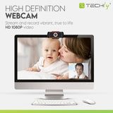 EAN 8059018361438 - Techly I-WEBCAM-60T cámara web 1920 x 1080 Pixeles USB 2.0 Negro imagen 5