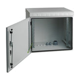 Efb 48,26cm 19zoll 9he Tiefe 450mm Ip55 Komplett Vormontiert Wandgehaeuse Schrank Verteiler Ral7035 Grau
