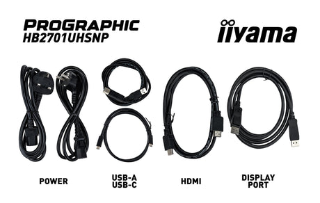 EAN 4948570125401 - iiyama PROGRAPHIC HB2701UHSNP-B1 pantalla para PC 68,6 cm (27") 3840 x 2160 Pixeles 4K Ultra HD LCD Negro imagen 19