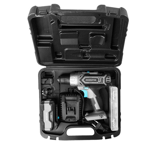 Cecotec Cecoraptor Perfect Drill 4020 Advance Taladro Percutor Inalambrico - Torque 46nm - Velocidad 1550rpm - Bateria