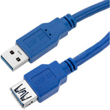 EAN 8057685304932 - Techly 3.0m USB 3.0 A M/F cable USB USB 3.2 Gen 1 (3.1 Gen 1) 3 m USB A Azul imagen 1