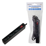 Logilink Lps230b Base Múltiple 1,5 M 3 Salidas Ac Negro