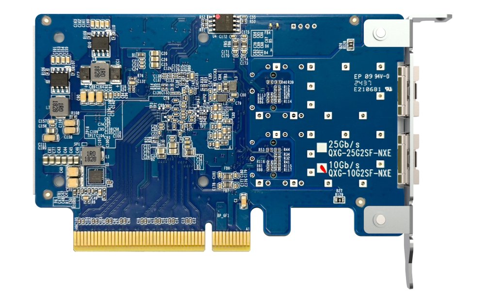 Qnap Qxg-10g2sf-Nxe Módulo De Expansión Pcie 3.0 X8 Perfil Bajo Gigabit Ethernet / 10 Gigabit Sfp+ X 2