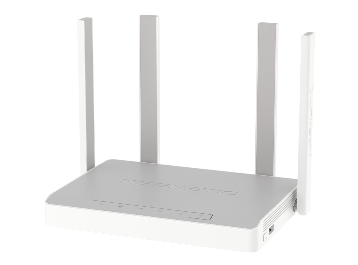 Keenetic Kn-3610 Router Inalámbrico Gigabit Ethernet Doble Banda (2,4 Ghz / 5 Ghz) Gris, Blanco