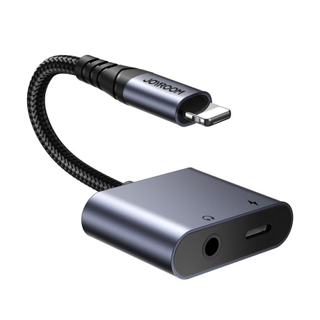 EAN 6956116773830 - JOYROOM SY-L01 cambiador de género para cable Lightning 3.5mm+Lightning Negro imagen 1