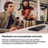 EAN 0199251209215 - HP 495K Multi-Device Dual-Mode Keyboard teclado Universal USB + Bluetooth Negro imagen 7