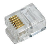 Logilink Modular Plug Rj12 6p6c Unshielded, 100 Pcs.