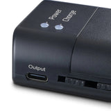 Cargador Pilas Recargables Hama Delta Travel Universal Baterias De Litio Y Nimh Usb-C Color Negro