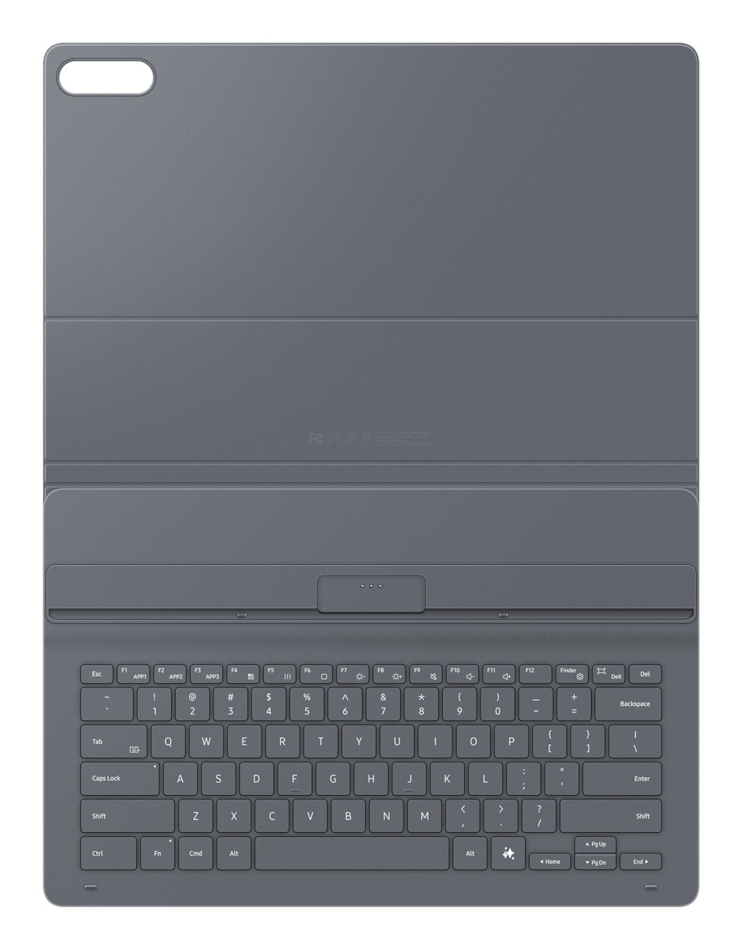 Book Cover Keyboard Slim Negro Sin Touch Pad, Teclado Non-Amovible Con Touche G