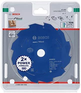 Hoja De Sierra Circular Bosch Expert For Wood, 160 Mm