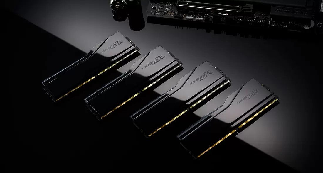G.Skill Dimm 32 Gb Ddr5-6000 (2x 16 Gb) Dual-Kit (Negro, F5-6000a3636f16gx2-Tz5nxrn, Trident Z5 Neo X Rgb) F5-6000a3636f16gx2-Tz5nxrn