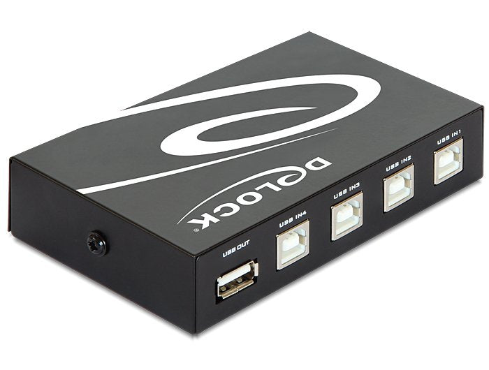 Delock Switch Usb 2.0 De 4 Puertos