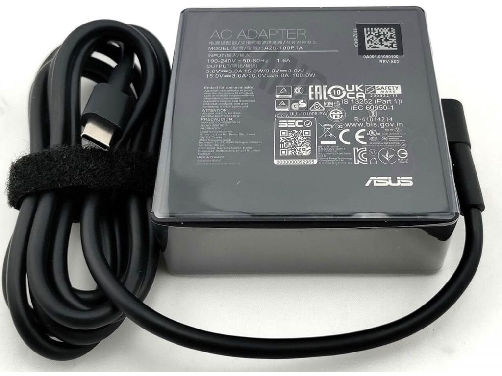 Asus 0a001-01090100 Adaptador E Inversor De Corriente Interior 100 W Negro