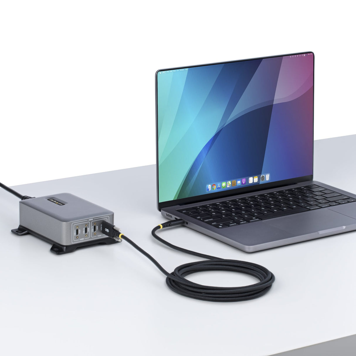 EAN 65030916790 - StarTech.com S2CEPR2M-USBSL-CABLE cable USB USB 2.0 USB C Negro imagen 7