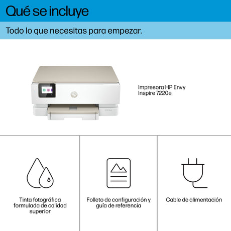 EAN 0195697742316 - HP ENVY Inspire 7220e All-in-One Printer Inyección de tinta térmica A4 4800 x 1200 DPI 15 ppm Wifi imagen 7