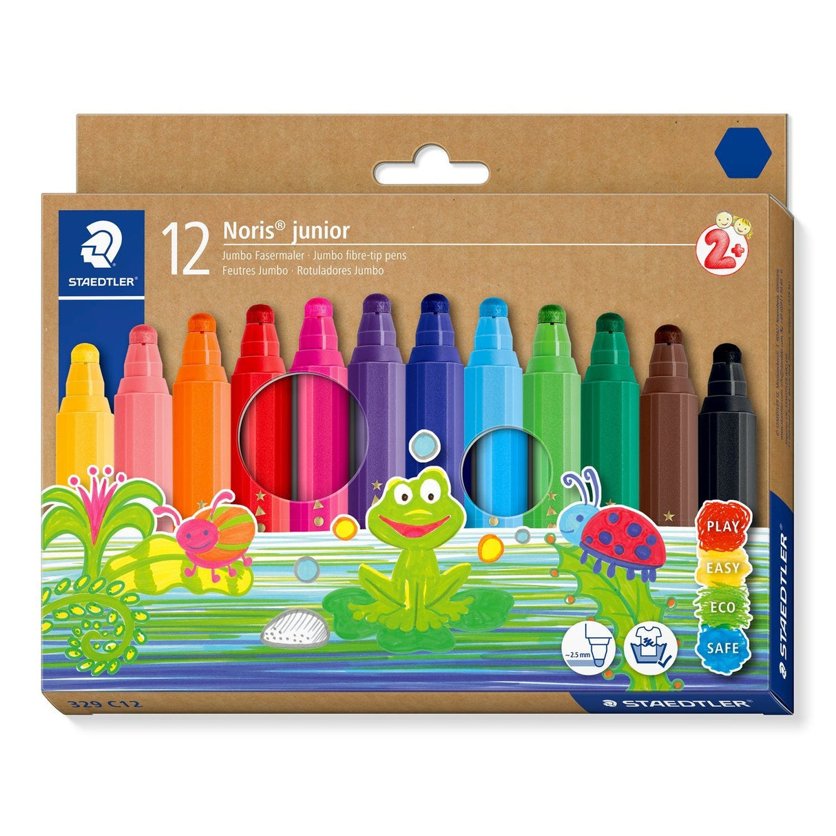 EAN 4007817090497 - Staedtler 329 C12 rotulador 12 pieza(s) imagen 1