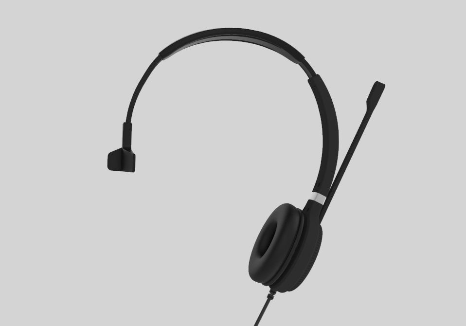 Uh36 Mono Headset Wired  Head-Band Office/Call Center