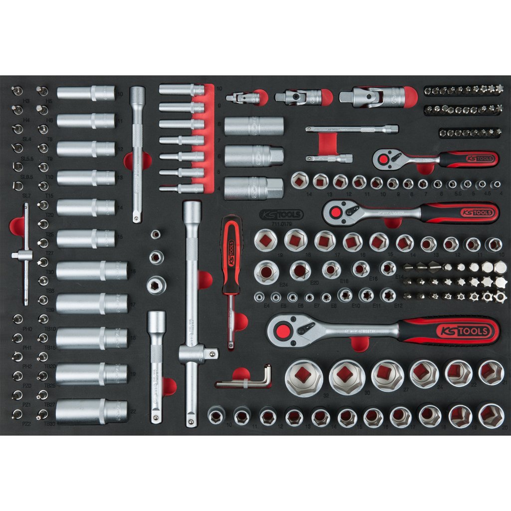 Ks Tools Juego De Llaves De Vaso 711.0179