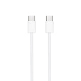 Nanocable Cable Usb-C 2.0 60w 3a - Usb-C/M-Usb-C/M - 2m - Blanco