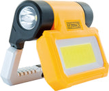 Lámpara De Trabajo Led Schwaiger Con Linterna 300lm Sch./Gel