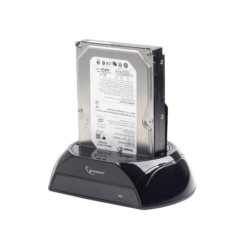EAN 8716309084734 - Gembird HD32-U3S-2 base de conexión para disco duro Negro imagen 3