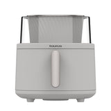 EAN 8414234739902 - Taurus Aero Crisp Spin Sencillo 6 L Independiente 1550 W Freidora de aire caliente Blanco imagen 1