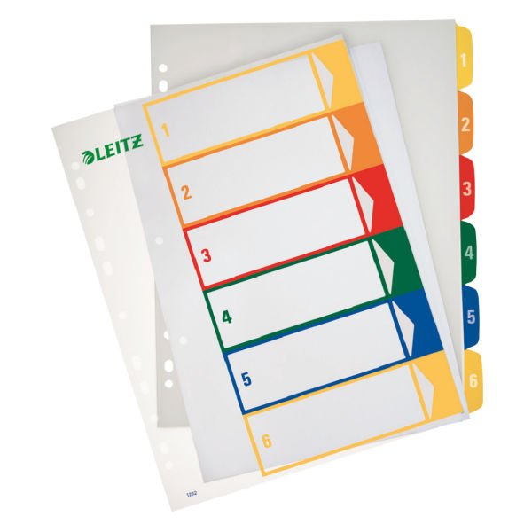 Esselte Leitz Pc Printable Index - 6 Tarjeta(N) Karteikarten