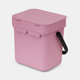 Brabantia Sort & Go Abfallbehäl. Lilac Pink 3 L