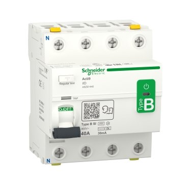 Fi-Interruptor 4p 40a A9z61440 30ma Iid Tipo B-Si Allstromsensitiv