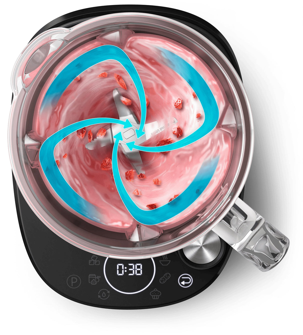 EAN 8720389013591 - Philips 7000 series HR3760/10 licuadora 2 L Batidora de vaso 1500 W Gris imagen 11