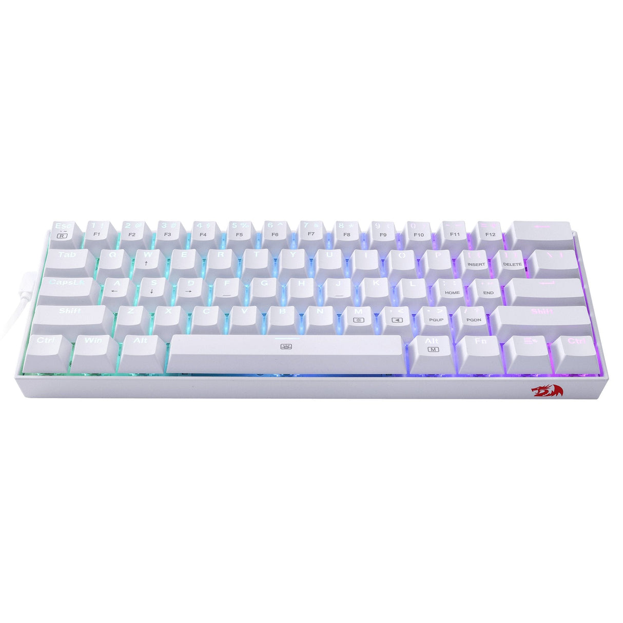 Redragon Dragonborn K630 Teclado (Ingles) Mecanico Gaming Tkl Usb - Iluminacion Rgb  Layout Usa