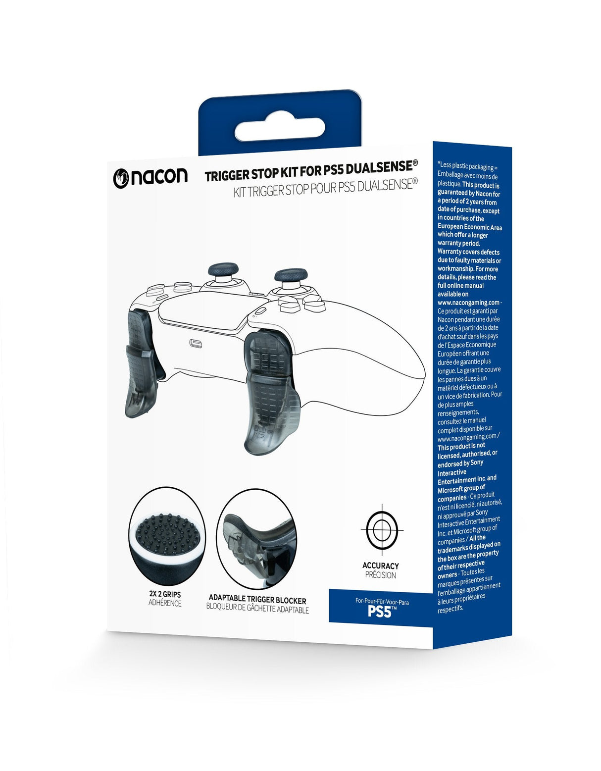 Nacon Ps5triggerpack Accesorio De Controlador De Juego Juego De Gatillos Y Muelles