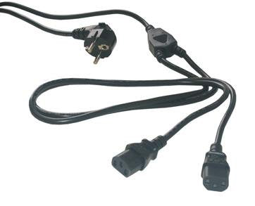Cordon Secteur Double C13    +