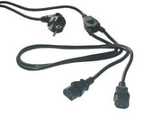 Cordon Secteur Double C13    +