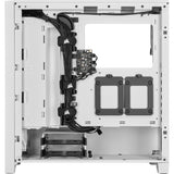 Caja Pc Atx Semitorre Corsair Icue 4000d Rgb Airflow Cristal  Blanca