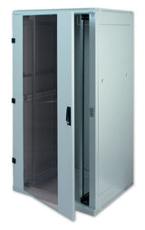 Rack Cabinet Triton  Rza-42-A88-Cax-A1 (42u; 19''; 1970 Mm / 800 Mm / 800 Mm; Standing; Glass; 400 Kg; Light Gray Color)