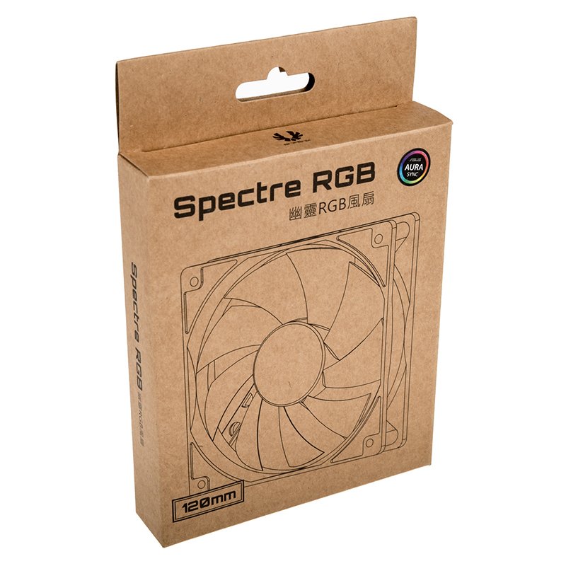 Ventilador Caja Adicional 12x12 Bitfenix Spectre Rgb Led Bff-Rgb-12025-Rp