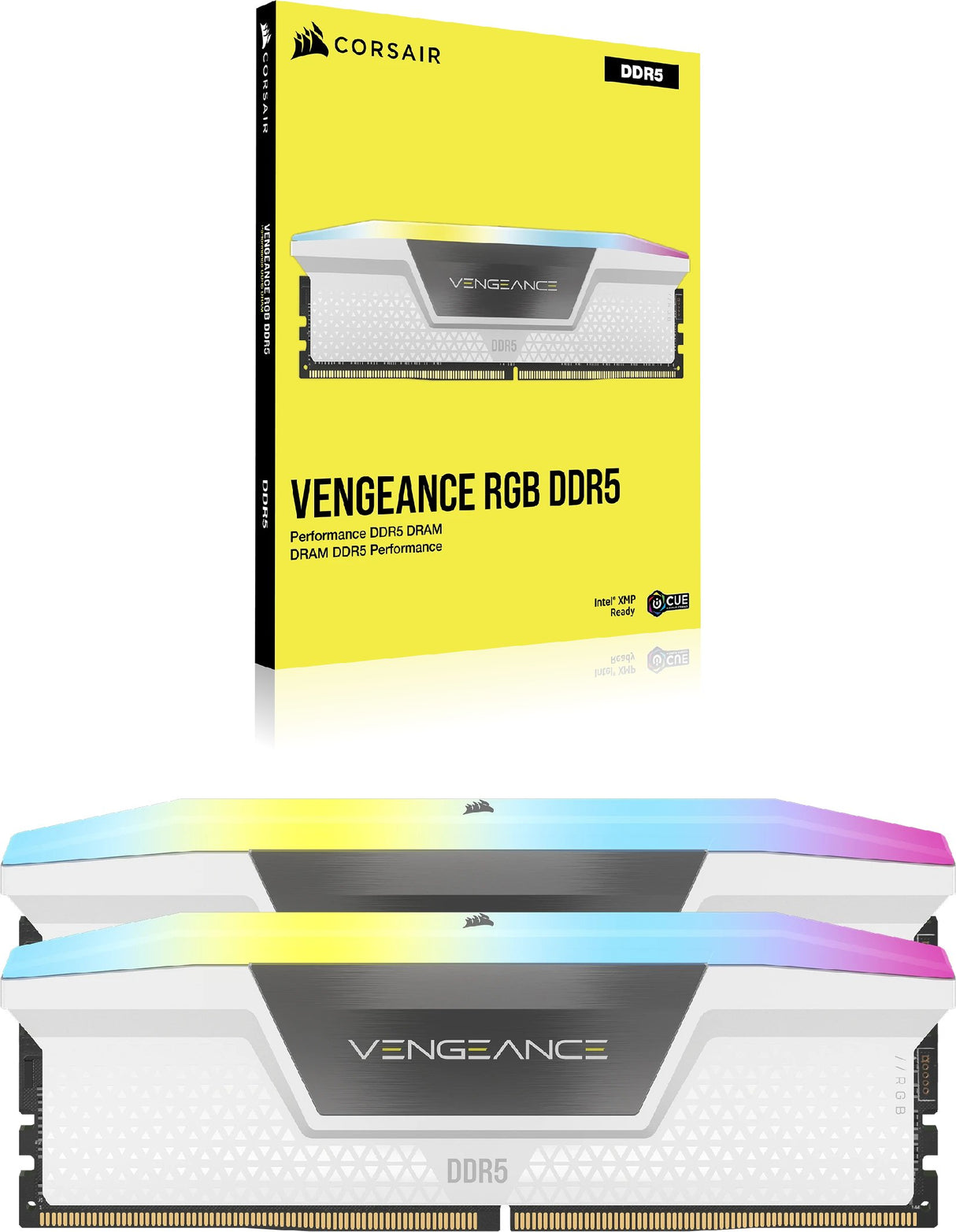 EAN 0840440496076 - Corsair Vengeance RGB CMH32GX5M2E6000Z36W módulo de memoria 32 GB 2 x 16 GB DDR5 288-pin DIMM imagen 6